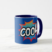 Cooler Pop Art Tasse (VorderseiteRechts)