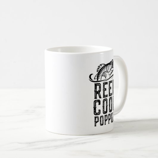 Cooler Pop-Pop Angeln Grandpa PopPop T-S Kaffeetasse (VorderseiteRechts)