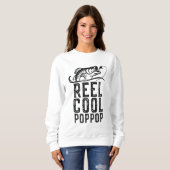 Cooler Pop-Pop Angeln Großer Paprika Gif Sweatshirt (Vorne ganz)