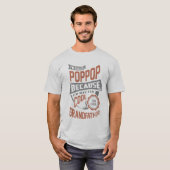 Cooler Pop Pop. Perfektes Geschenk! T-Shirt (Vorne ganz)
