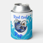Cooler Pop von Angelruten Dosenkühler (Kanne Vorderseite)