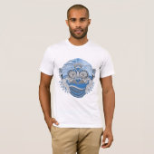 Cooler psychedelischer Affe T-Shirt (Vorne ganz)
