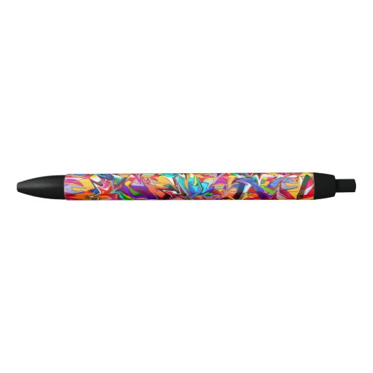 Cooler psychedelischer Trippy bunter Stift (Vorderseite)
