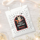 Cooler Punk-Rockstar-Erster-Geburtstag Geschenktütchen (Ausgeschnitten)