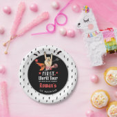 Cooler Punk Rockstar Erster Geburtstag Pappteller (Party)