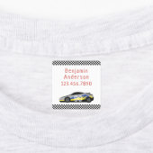 Cooler Race Care Individuelle Name Etiketten (Befestigt)