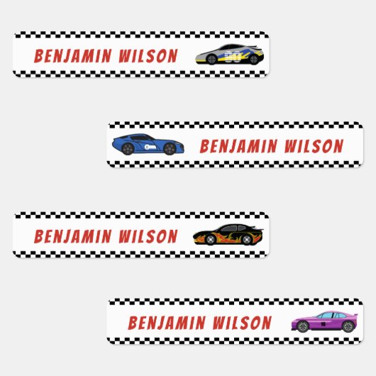 Cooler Race Care Individuelle Name Markierung Wate Etiketten (Gruppe)