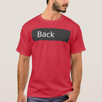 Cooler Race Track auf dem Rücken Vater Rennen Mat T-Shirt