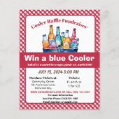 COOLER RAFFLE FUNDRAISER FLYER (Vorne)