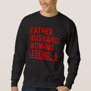 Cooler Rasenmäher für Männer Kindergartengarten Sweatshirt
