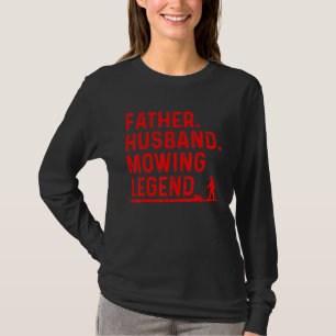 Cooler Rasenmäher für Männer Kindergartengarten T-Shirt