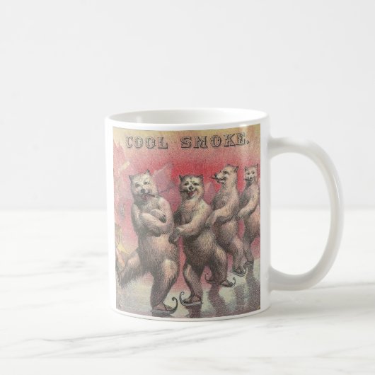 Cooler Rauch Kaffeetasse (Rechts)