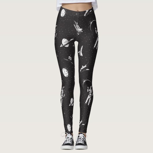 Cooler Raum Leggings (Vorderseite)