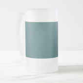 Cooler Raum Mattglas Bierglas (Vorderseite Links)