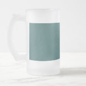 Cooler Raum Mattglas Bierglas (Links)