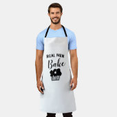 Cooler Real Men Bake Schürze (Getragen)