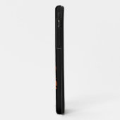 Cooler Redhead mit Brillenschwarz-Individuelle Nam Case-Mate iPhone Hülle (Hinten/Links)