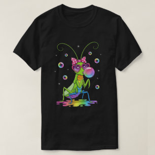Cooler Regenbogen Der Prophetens Kamelinsekt mit S T-Shirt
