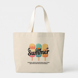 Cooler Regenbogen Popsiary Tote Bag Jumbo Stoffbeutel