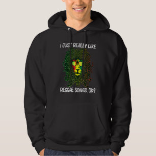 Cooler Reggae für Männer Frauen Jamaican Music Gen Hoodie
