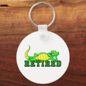 Cooler Rentenversicherer Schlüsselanhänger (Vorderseite)