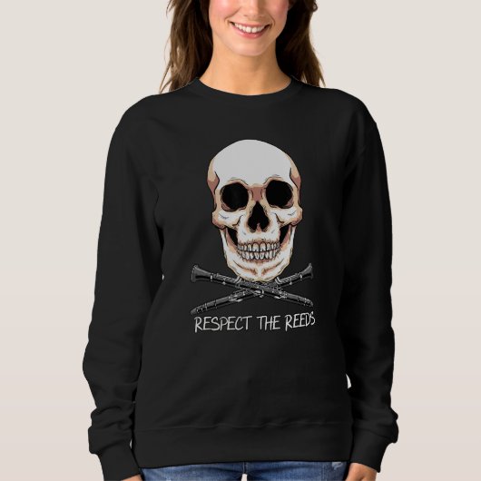 Cooler Respekt vor dem Spiel der Reeds Marching Ba Sweatshirt (Vorderseite)