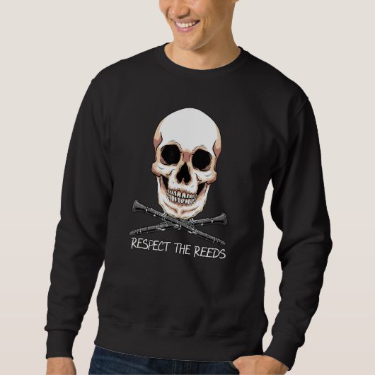 Cooler Respekt vor dem Spiel der Reeds Marching Ba Sweatshirt (Vorderseite)