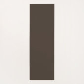 Cooler Retro-70er Streifen Orange Red Pink Gold Yogamatte (Rückseite)