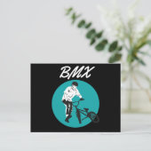 Cooler Retro BMX Stil Postkarte (Stehend Vorderseite)