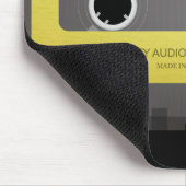 Cooler Retro Kassette Entwurf Mousepad (Ecke)