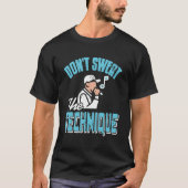 Cooler Retro Schwitzen Sie den technischen HIPHOP- T-Shirt (Vorderseite)
