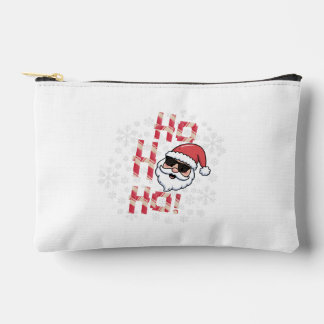 Cooler Retro-Weihnachtsmann-Candy-Cane-Christmas-P Zubehörtasche