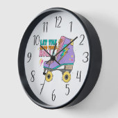 cooler Retrowalze-Skate Uhr (Winkel)