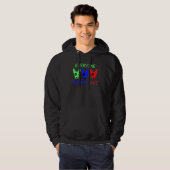 Cooler Rettungshund Jeder verdient Liebe-Hunde-Ret Hoodie (Vorne ganz)