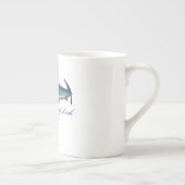 Cooler Riffhai Porzellantasse (Rechts)