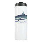 Cooler Riffhai Thermosbecher (Vorderseite)