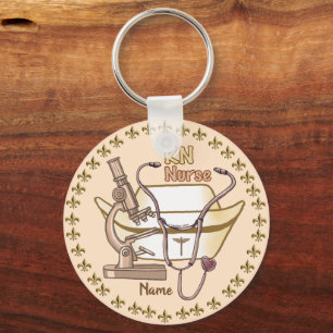 Cooler RN Nurse Schlüsselanhänger