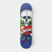 Cooler robuster Art Eds Skateboard (Vorderseite)