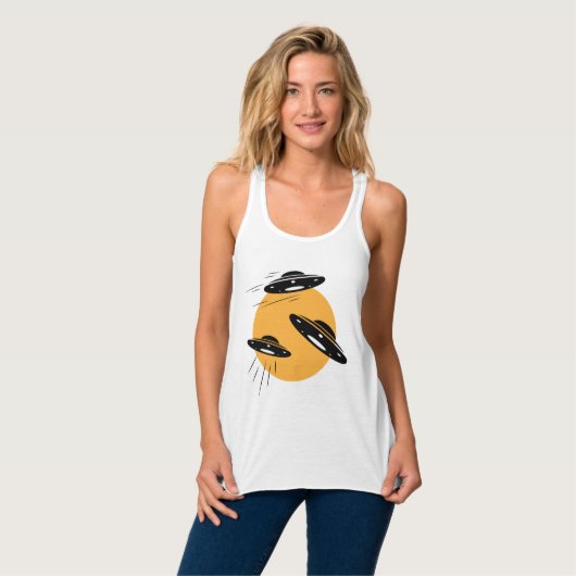 Cooler RoRo-Invasion-Tank Tank Top (Vorderseite Vollansicht)