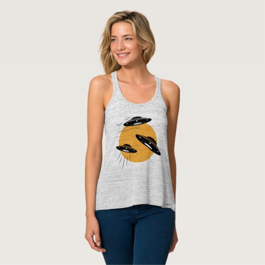 Cooler RoRo-Invasion-Tank Tank Top (Vorderseite Vollansicht)