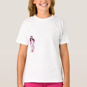 Cooler Rosa Panda Kunstbecher - Stylischer Charakt T-Shirt