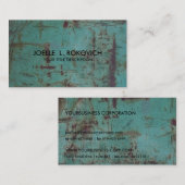 Cooler rostiger Grunge-generische Visitenkarte (Vorne/Hinten)