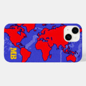 cooler roter Karpfen Case-Mate iPhone Hülle (Rückseite (Horizontal))