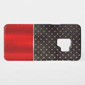 Cooler roter metallischer Zellen-Telefon-Kasten Case-Mate Samsung Galaxy Hülle (Rückseite (Horizontal))