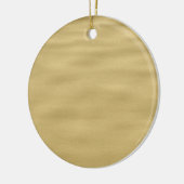 Cooler Sandstrand Keramik Ornament (Links)