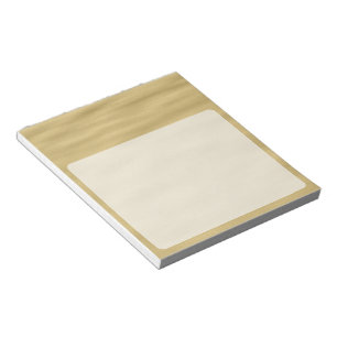 Cooler Sandstrand-Look Notizblock