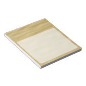 Cooler Sandstrand Notizblock (angewinkelt)