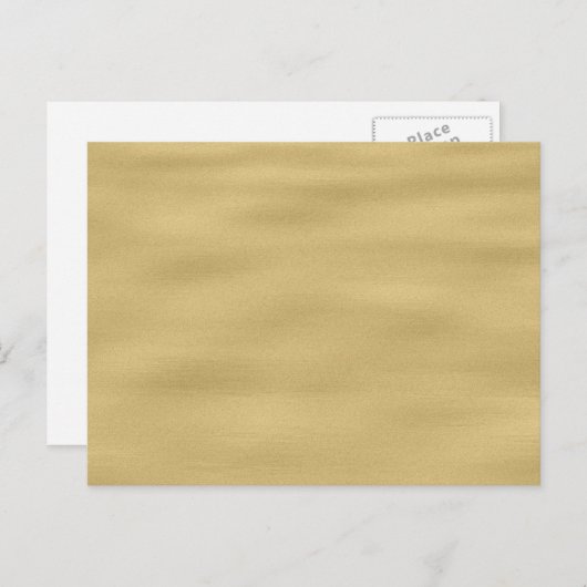 Cooler Sandstrand Postkarte (Vorne/Hinten)