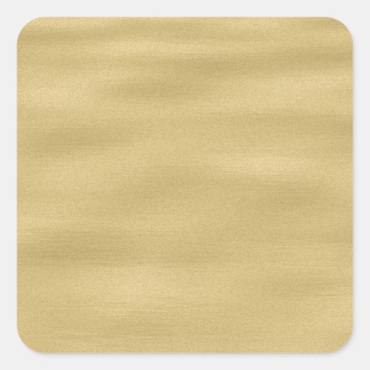 Cooler Sandstrand Quadratischer Aufkleber (Vorderseite)