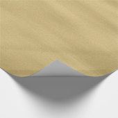 Cooler Sandy-Strand-Blick Geschenkpapier (Ecke)